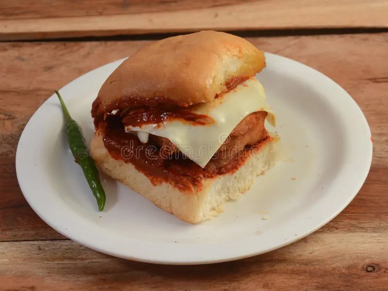 Cheese Vada Pav
