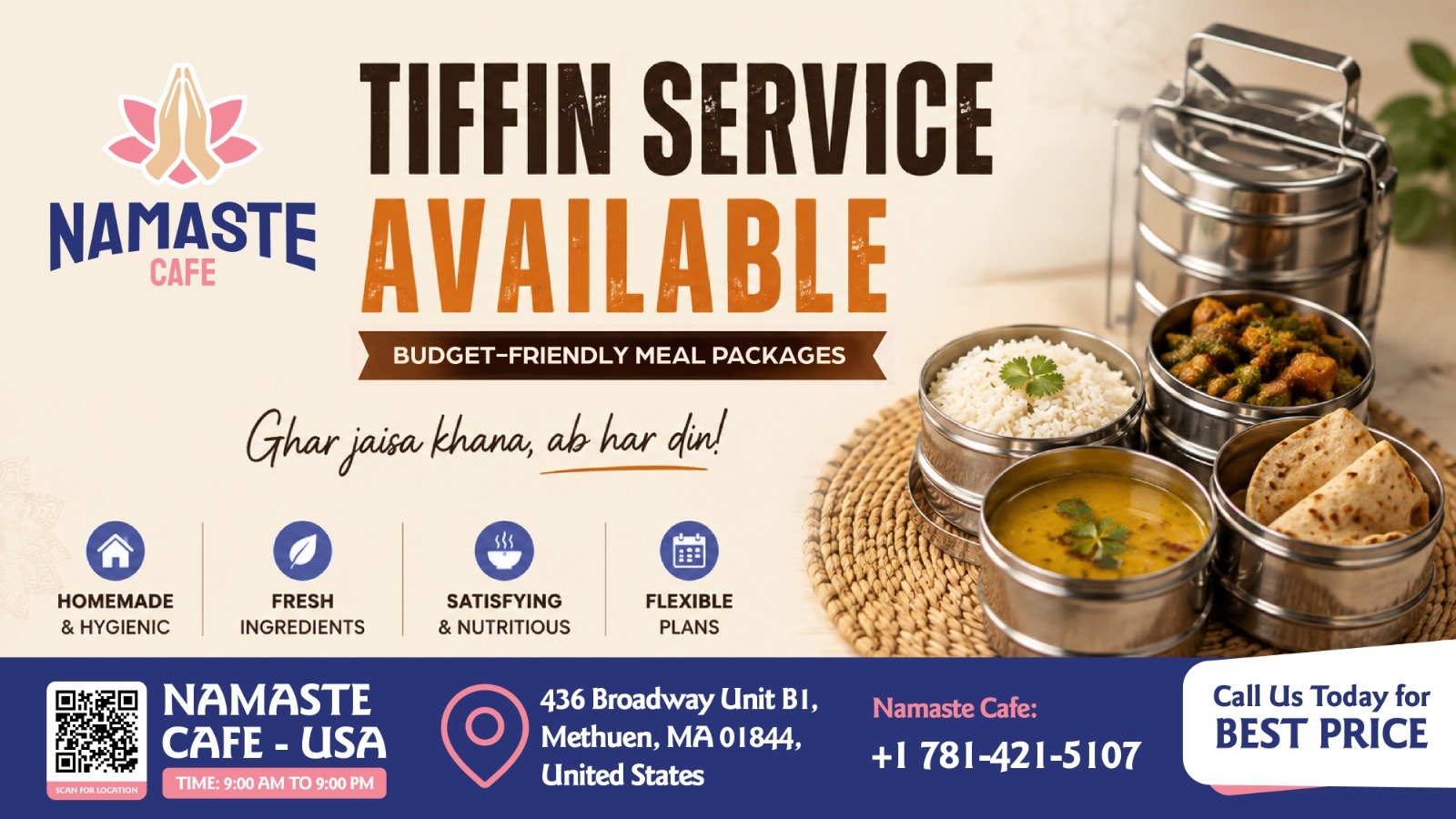 Tifin Service Available
